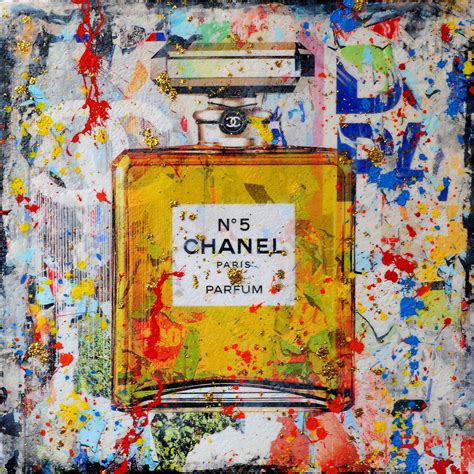 Chanel nr. 5 Painting by Karin Vermeer 